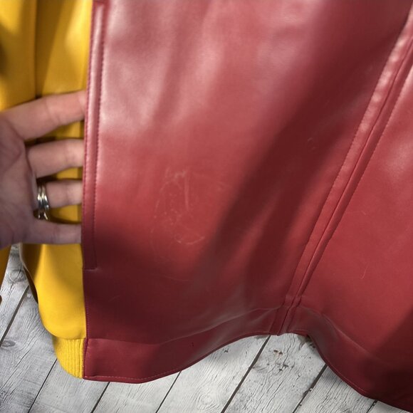 Washington Commanders/ Redskins Vintage NFL Bomber Jacket Embroidered XL Zip - Picture 3 of 11